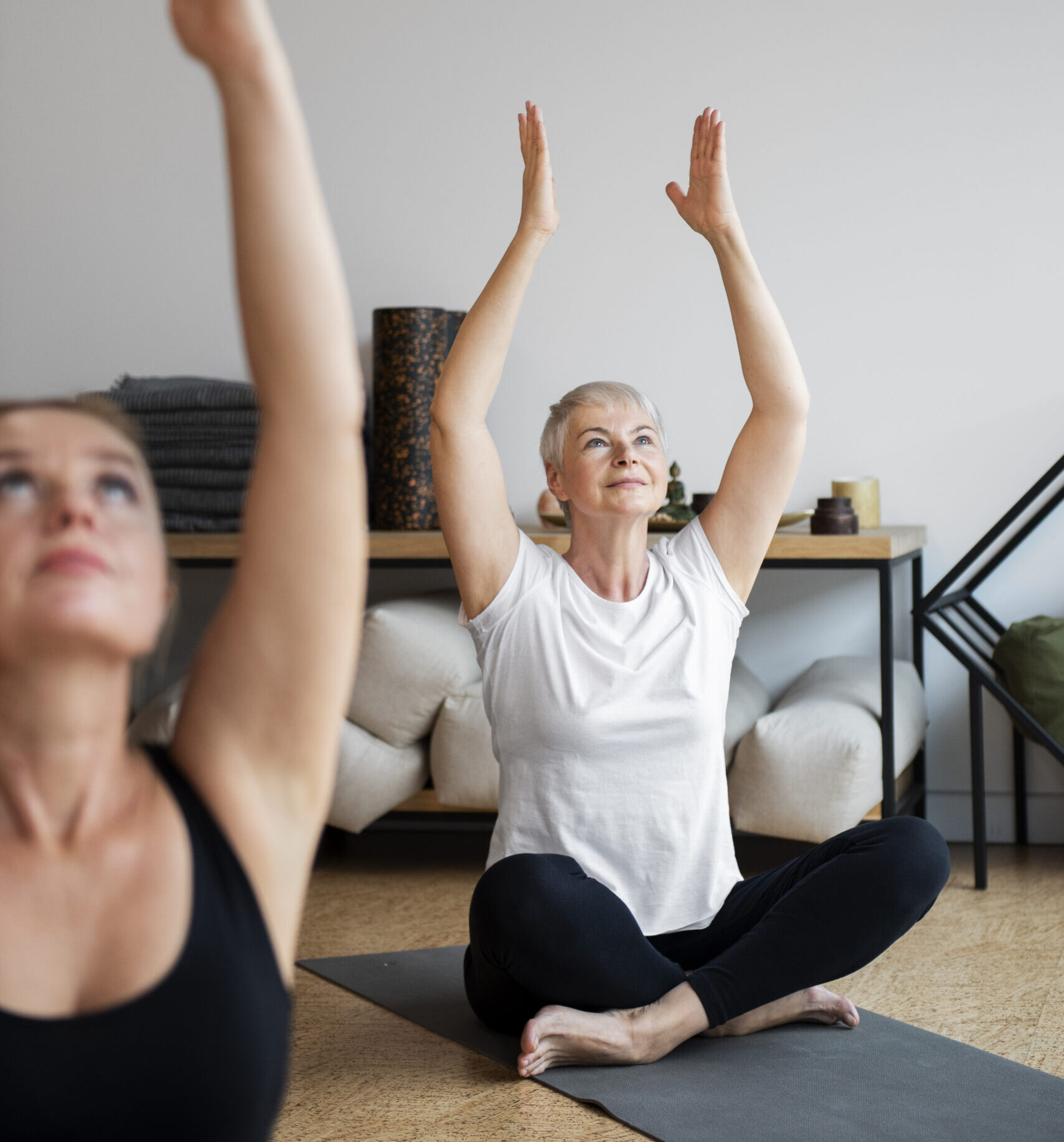 Femme Gym douce seniors à Vétraz-Monthoux, Annemasse et Genève